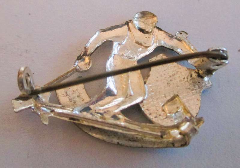 Vintage European Alpine Hiking Ski Travel Souvenir Hat Pin Badge Tirol Wildschonau
