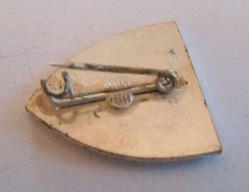 VINTAGE AROSA 1800 m SWISS Switzerland ENAMEL BADGE