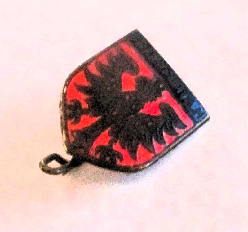 WW2 Albanian SS Volunteer Shield Badge