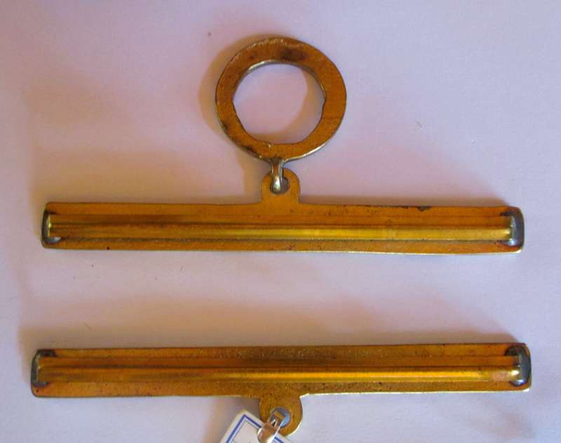Vintage Bell Pull Brass Hanger , Needlework Hanger 14cm