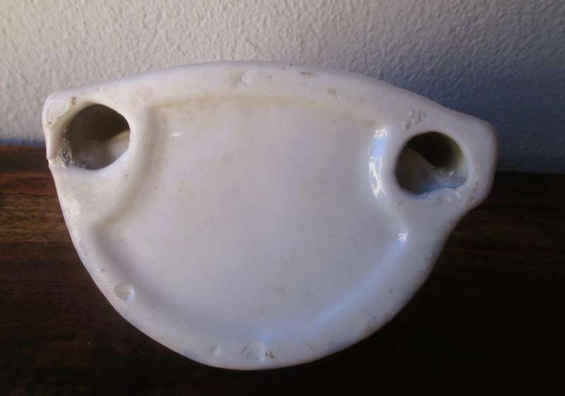 Vintage Ceramic Christmas Nativity Scene-figures on base-Beautiful Glaze (Like Lladro) 120x110mm