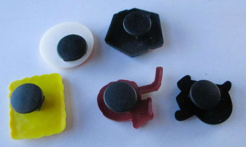 Lot of 5 Shoe Buckle Accessories