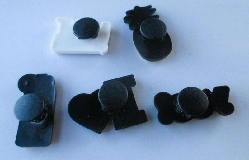 Lot of 5 Shoe Buckle Accessories