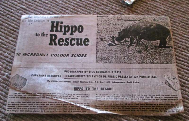 Hippo to the Rescue, 16 x 35 mm slides