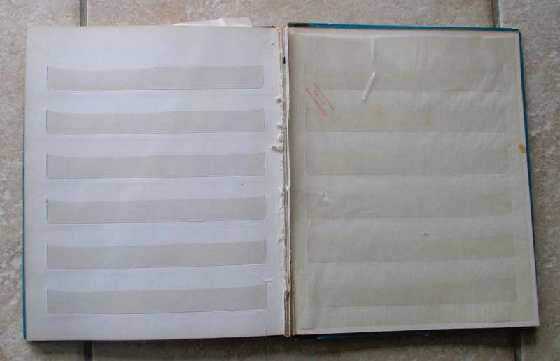 Vintage Stap Album 25cmx21cm 8 pages both sides. See photos for condition.