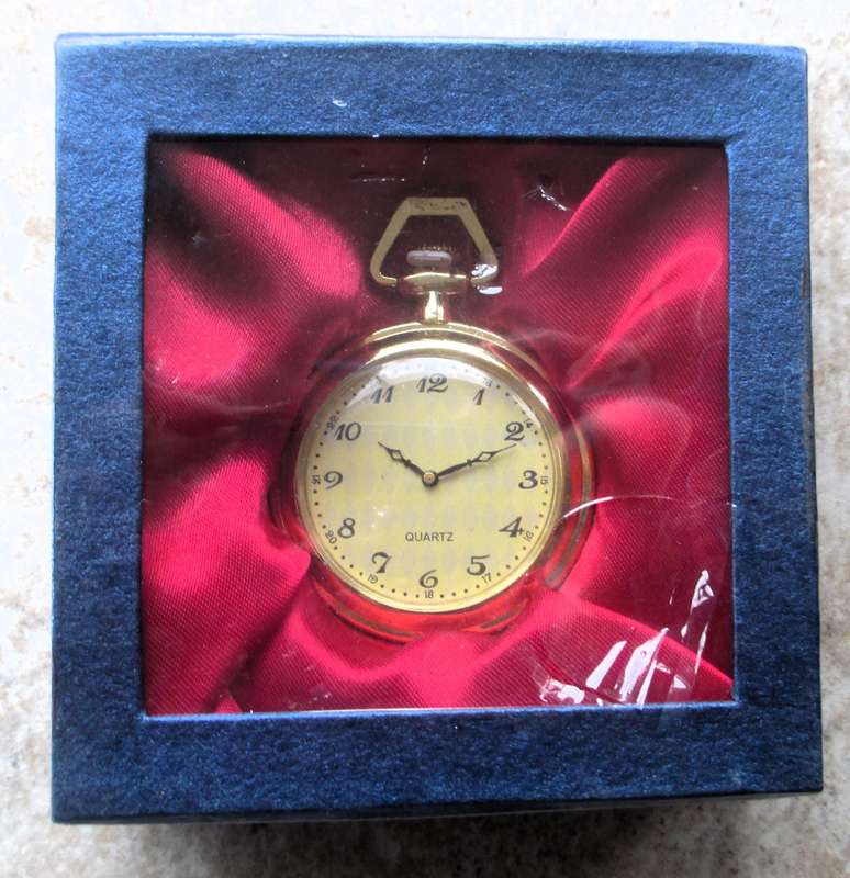 Art Vintage Art Nouveau, Pocket Watch, in box. Sealed. Working