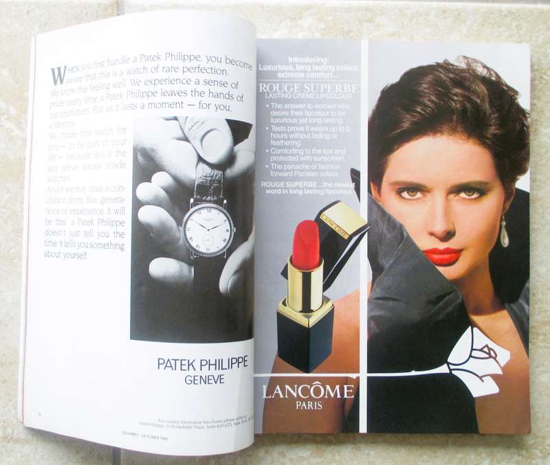 Vintage 1990 October, Gourmet Magazine of good Living. 296p