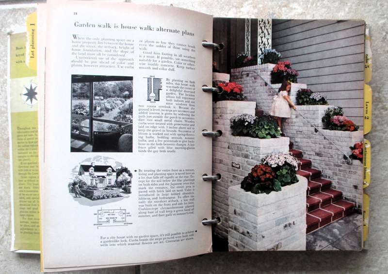 Vintage 1966 Better Homes and Gardens New Garden Book Spiral Bound