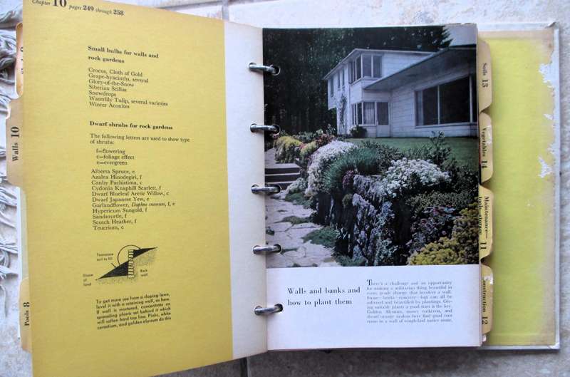 Vintage 1966 Better Homes and Gardens New Garden Book Spiral Bound