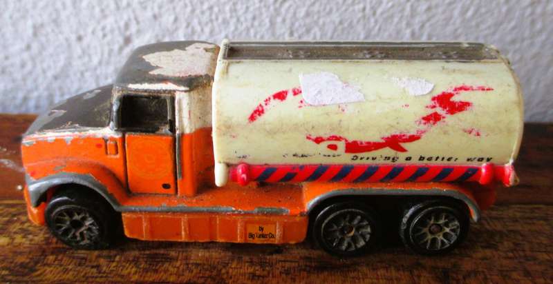 Vintage GASO Oil Tanker By Big Tanker Co 1:64 As is.
