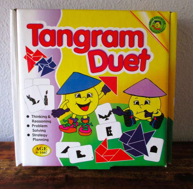 Tangram Duet, Educational Toy Puzzles for 6-166 Age