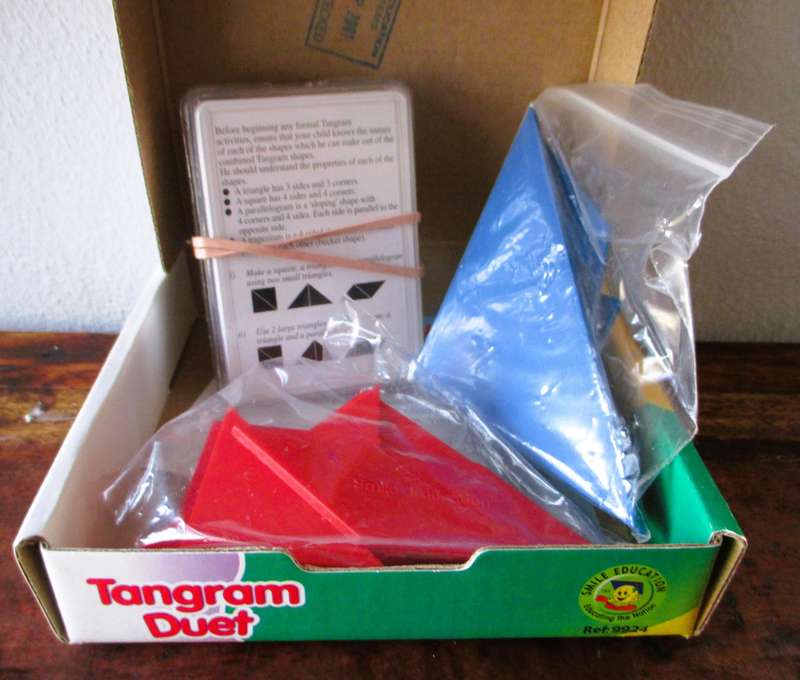 Tangram Duet, Educational Toy Puzzles for 6-166 Age
