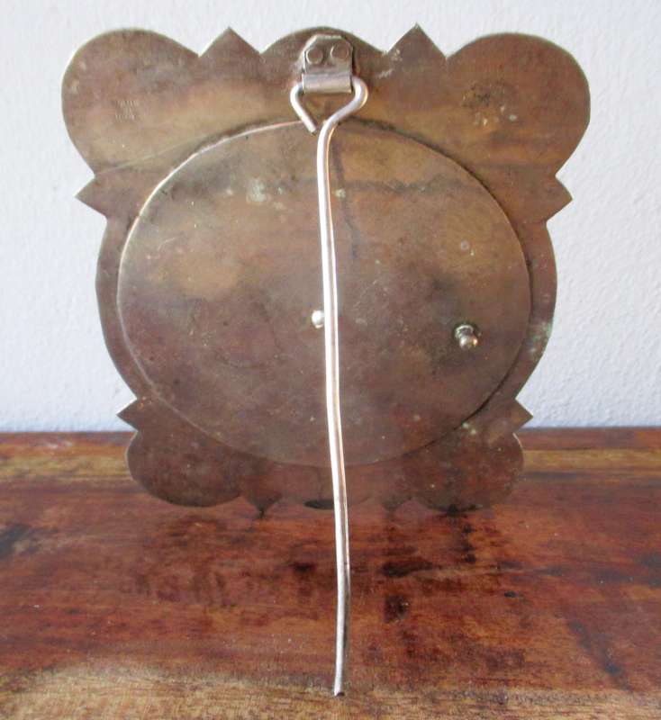 Vintage Ornate 55 Year 1940 to 1994 Engraved Calendar 150mm high. Made in India.