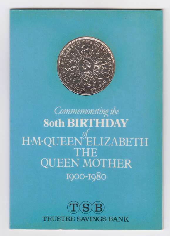 1980 BU Crown Pack - Queen Mother 80th Birthday