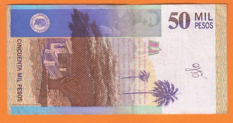 50000 Pesos COLOMBIA 2006 Bank Note