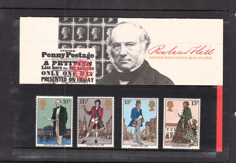 1979 Rowland Hill Presentation Pack 111 Unmounted Mint