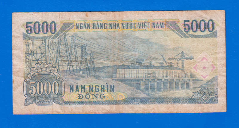 5000 Dong VIETNAM 1991