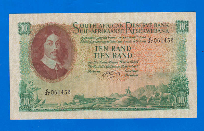 10 Rand SOUTH AFRICA 1962