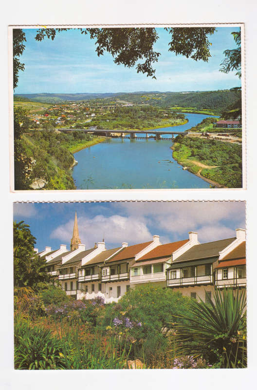 Lot of 2 Post Cards, Eastern Cape, Port Elizabeth and East London.