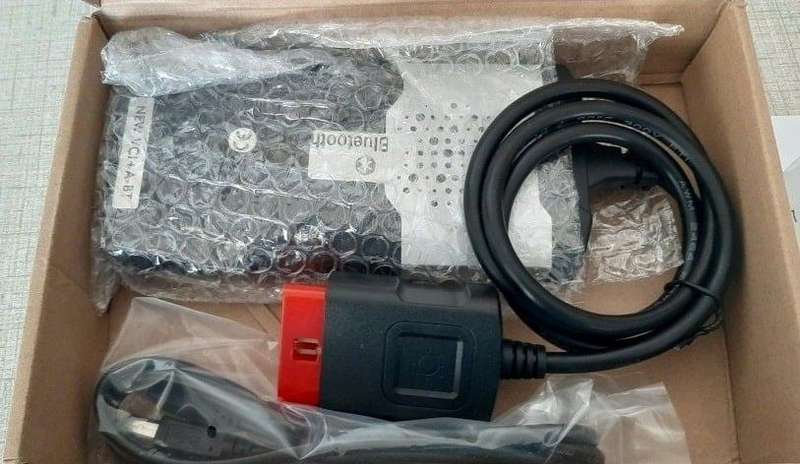 Delphi DS150E diagnostic tool with Delphi 2021 software
