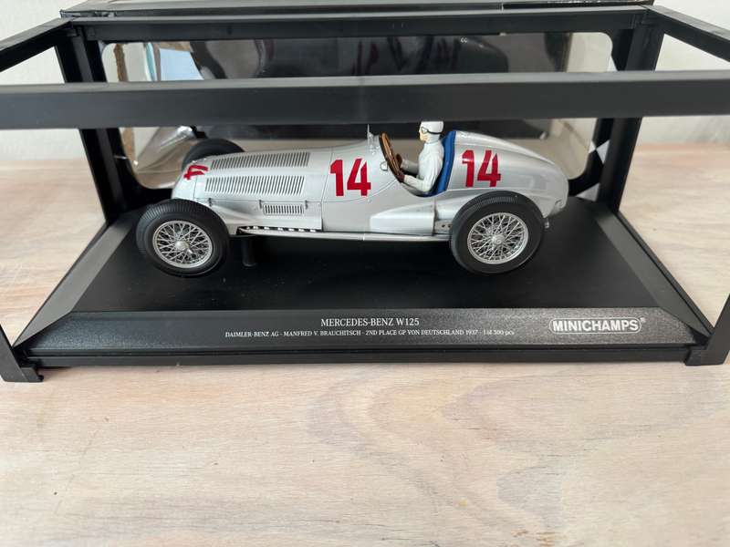 Collectible Minichamps Mercedes Benz W125
