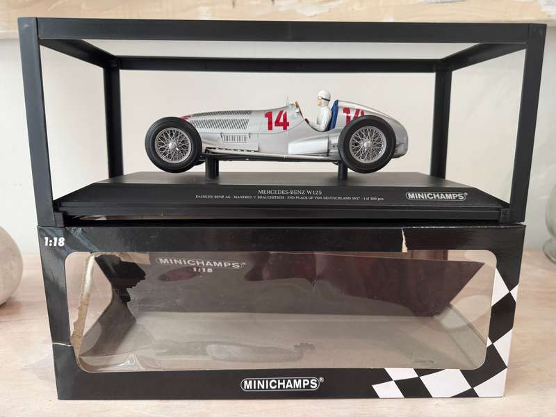 Collectible Minichamps Mercedes Benz W125