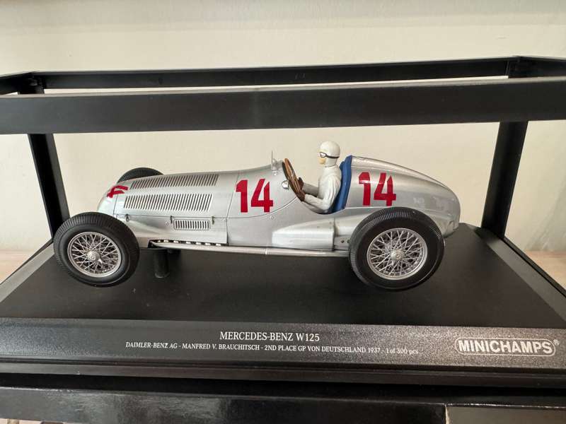 Collectible Minichamps Mercedes Benz W125