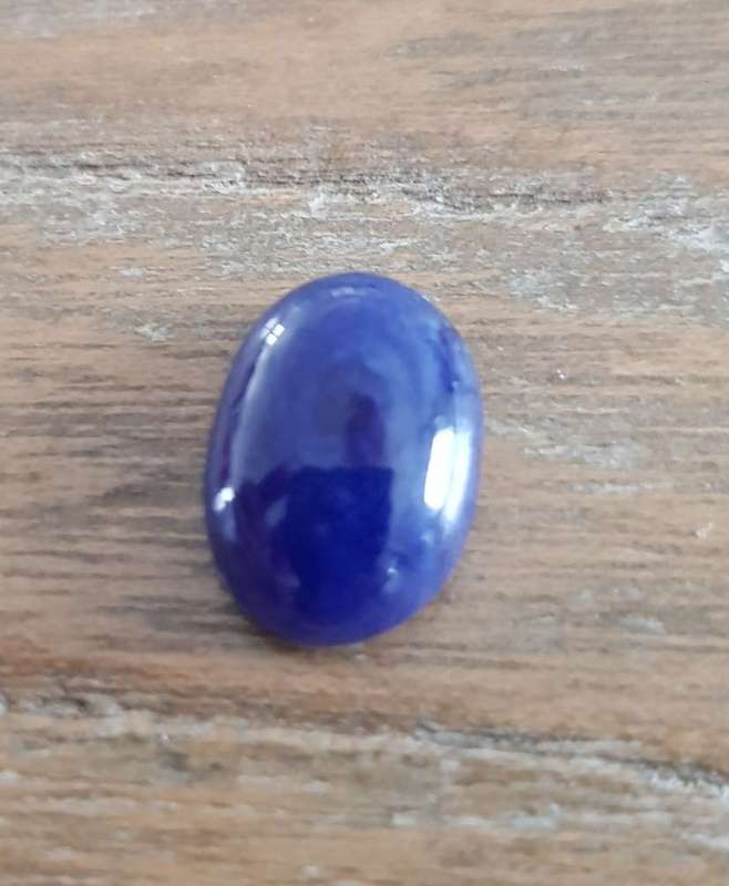 8.79Ct.  Sapphire Cornflower Blue Oval Cabochon Mozambique Gem Splendid Natural