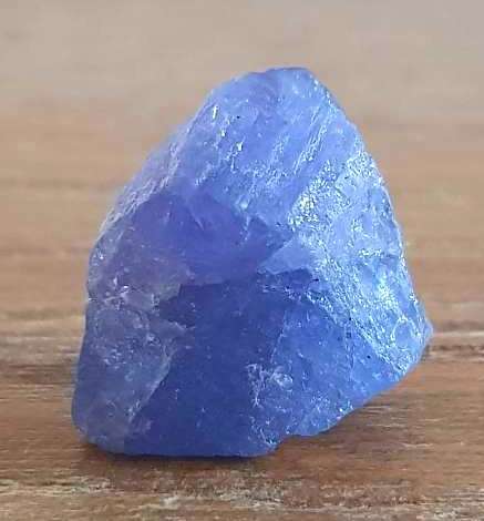 TANZANITE 25.67Cts. NATURAL VIOLET BLUE  ROUGH