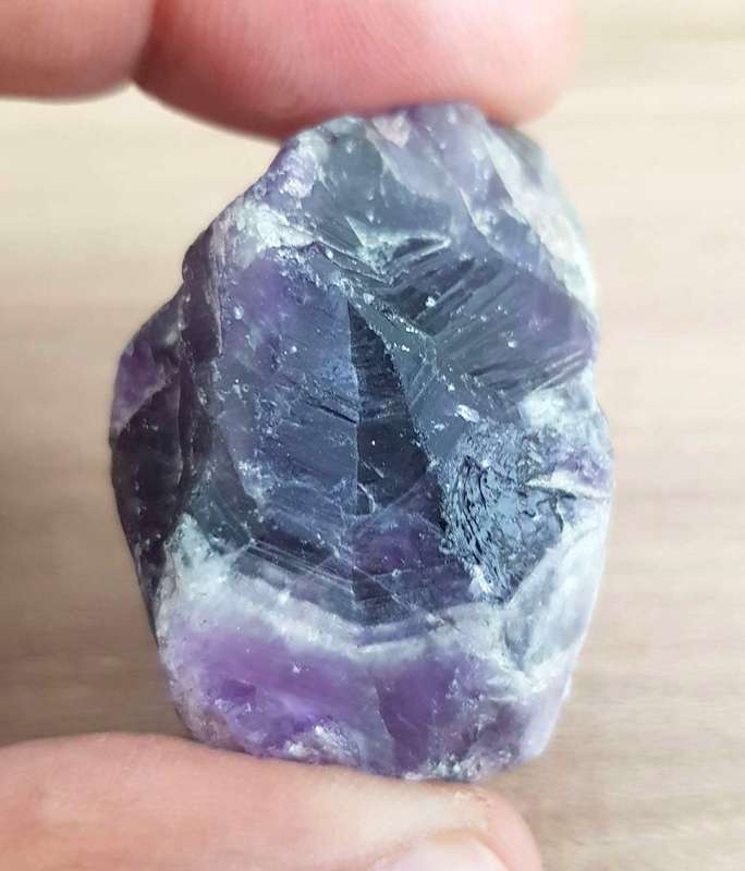 Ct.  Amethyst Rough Purple  Natural Brazil