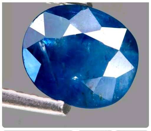 0.99Ct. Sapphire Blue Oval Australia Precious Gem Ravishing Normal Heated