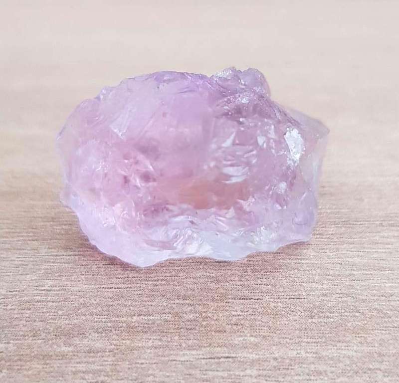 36.87Ct. Lavender Rough Amethyst Natural  Spectacular Brazil