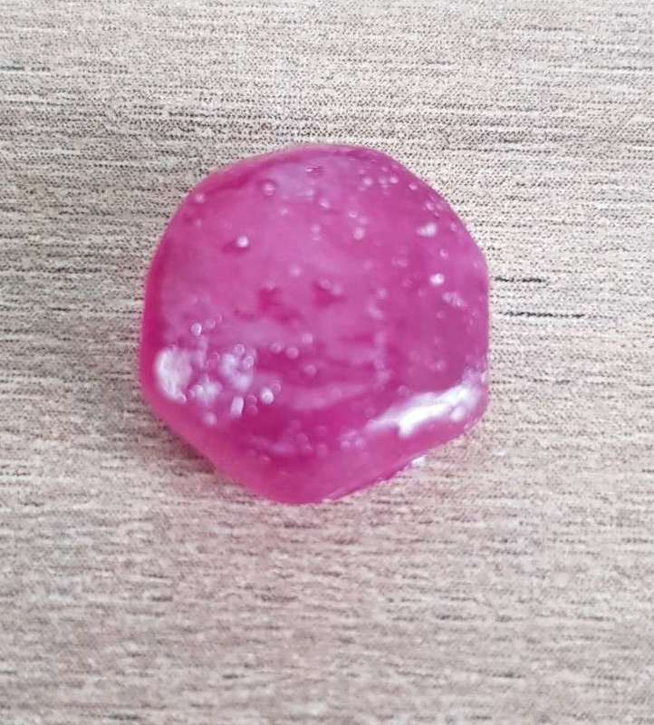 12.49Ct.  Ruby Rough Top Purplish Red Natural