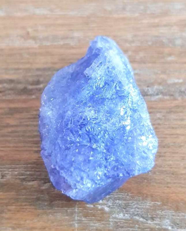 TANZANITE 60.29Cts. NATURAL VIOLET BLUE  ROUGH