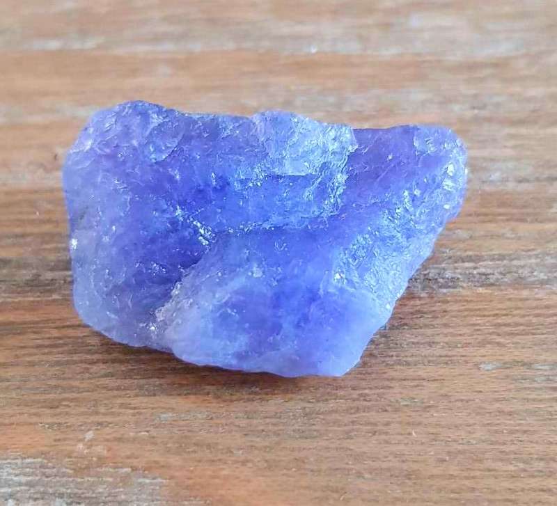 TANZANITE 43.46Cts. NATURAL VIOLET BLUE  ROUGH