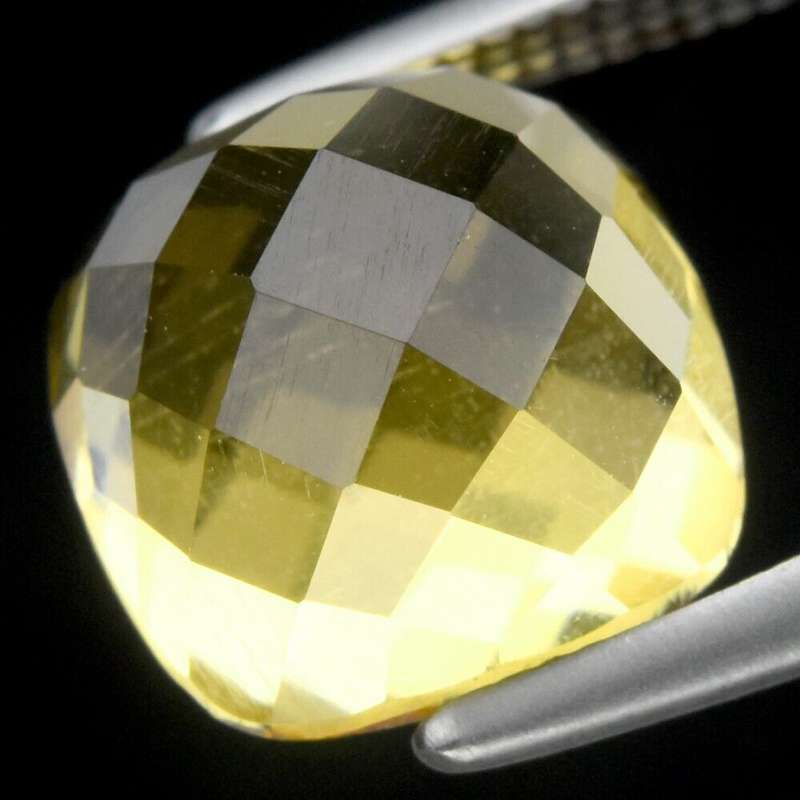 2.48ct Yellow Citrine Cushion Cut Natural  Gemstone, Brazil