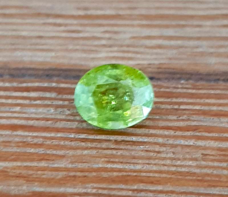 2.56ct Green Tourmaline  Oval 9x7.5mmNatural - Unheated, Africa Gemstone