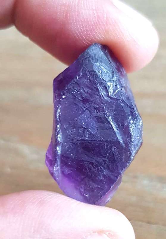 58.63Ct.  Amethyst Lavender Rough Natural  Spectacular Brazil