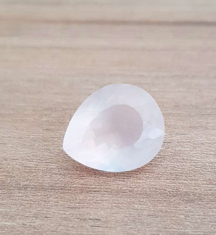 15.36Ct.Rose Quartz **BIG Platinum Pink ** Loose Gemstone Brazil Outstanding Natural