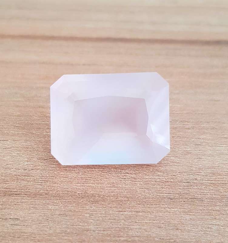 44.69Ct. Pink Rose Quartz GIANT Brazil Perfect Shape Ravishing Color! Natural