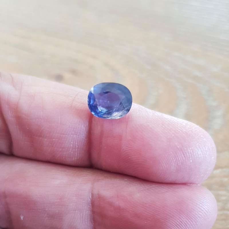 2.32Ct.Iolite Violet  Ravishing Color & Full Fire Natural