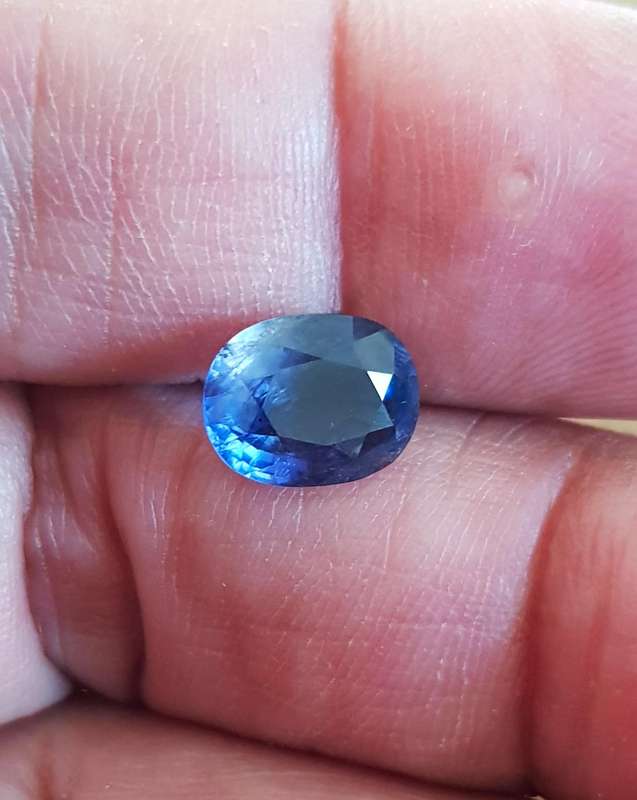 2.32Ct.Iolite Violet  Ravishing Color & Full Fire Natural
