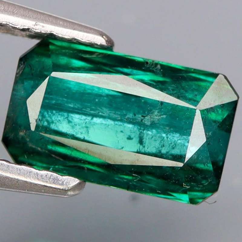 1.60Ct. Blue Tourmaline Mozambique Perfect Shape Ravishing Color! Natural