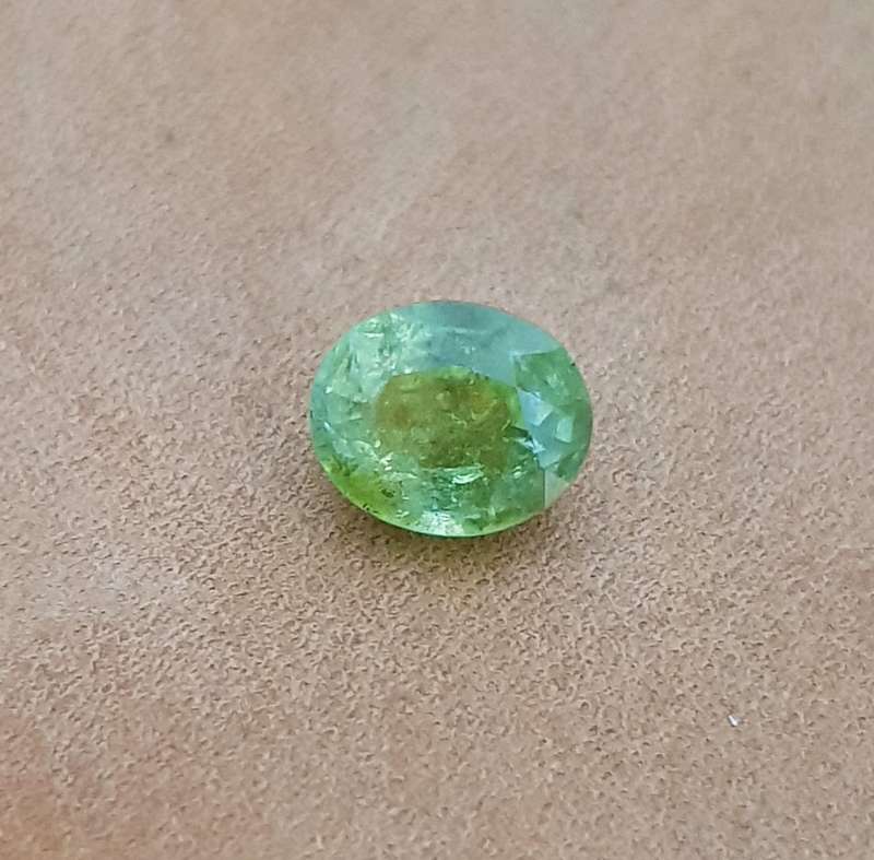 2.56ct Green Tourmaline  Oval 9x7.5mmNatural - Unheated, Africa Gemstone