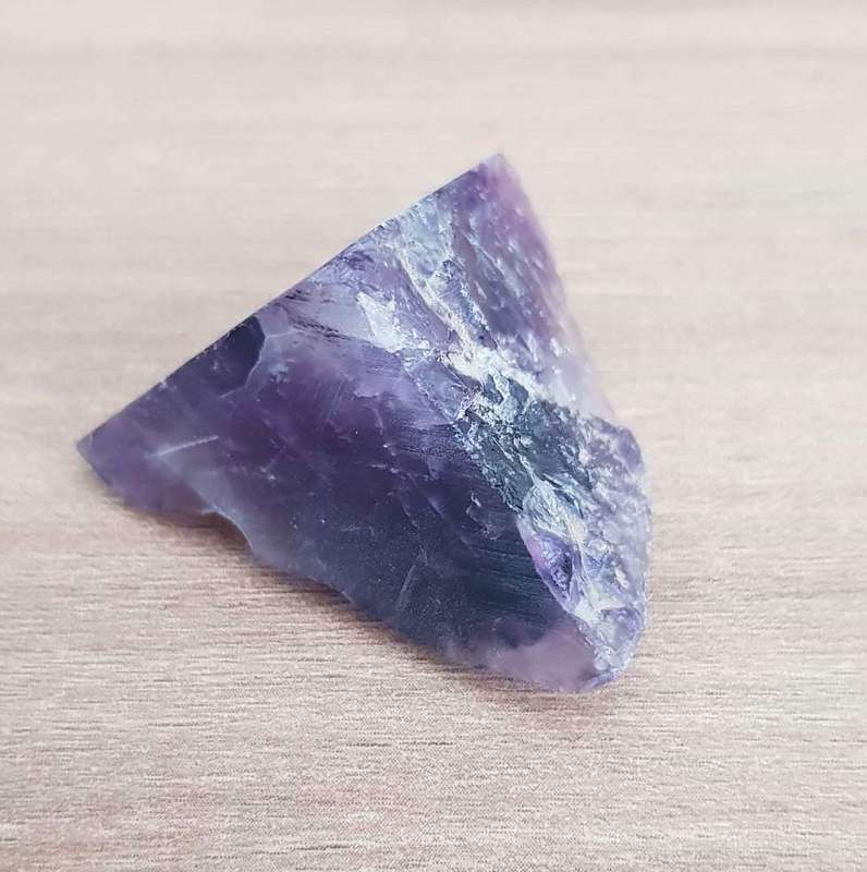 77.1Ct.  Amethyst Rough Purple  Natural Brazil