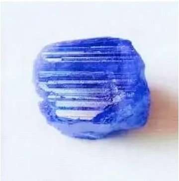 TANZANITE 145.13Cts. NATURAL VIOLET BLUE SPECIMEN ROUGH