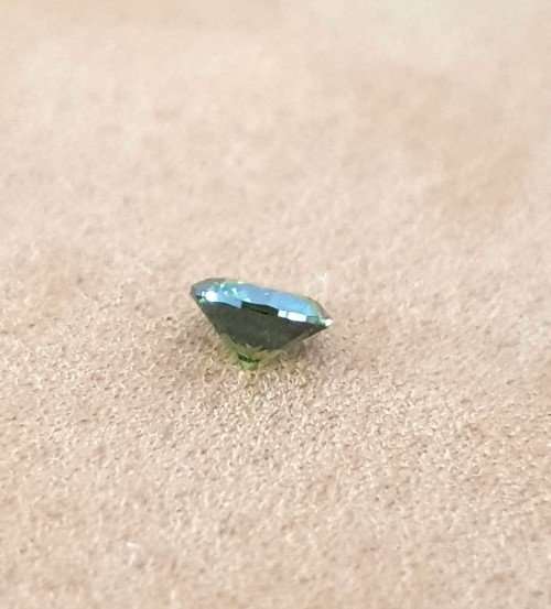 0.50Cts  DIAMOND ROUND GREEN EGL**CERTIFIED**  SPARKLING NATURAL