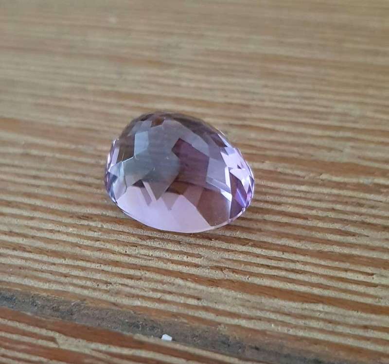 11.82Ct AMETHYST PURPLE  OVAL CUT FACETED LOOSE AAA GEMSTONE