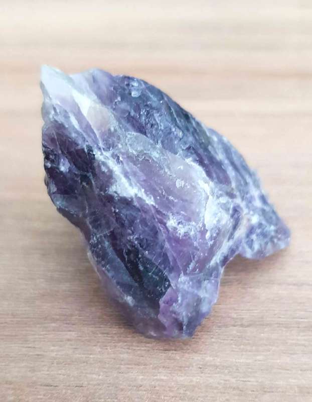 109Ct.  Amethyst Rough Purple  Natural Brazil