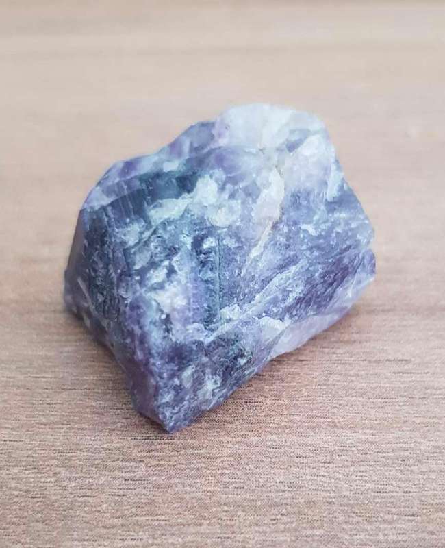 54Ct.  Amethyst Rough Purple  Natural Brazil